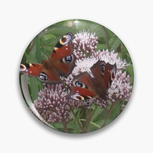 Item preview, Volksbolts/KABFA Designs, Peacock Butterflies, flowers, canal, flowers designed and sold by KABFA Designs.