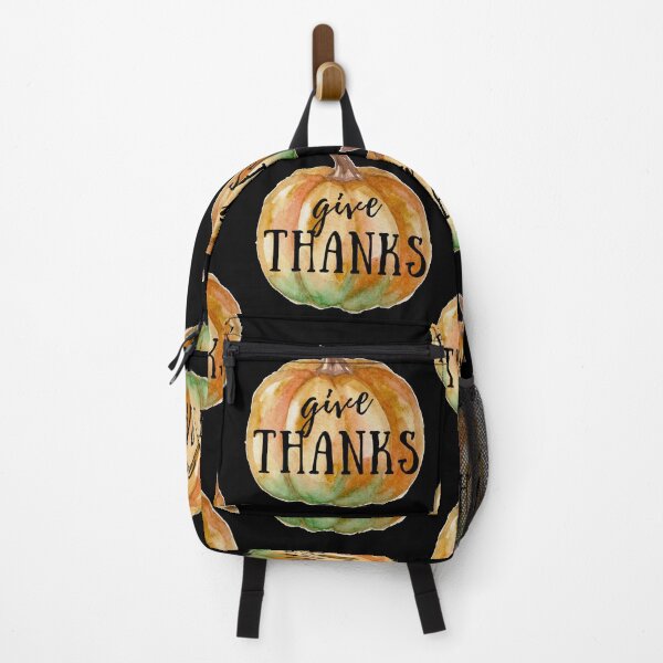 Item preview, Give Thanks Fall Autumn Pumpkin Design designed and sold by up4tee.