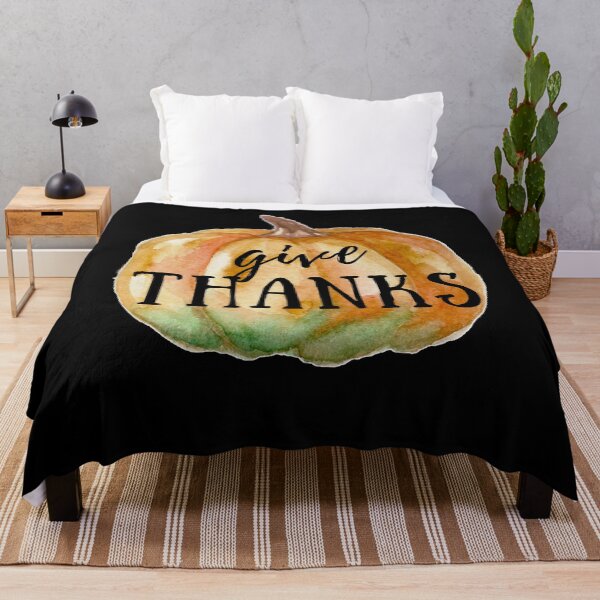 Item preview, Give Thanks Fall Autumn Pumpkin Design designed and sold by up4tee.