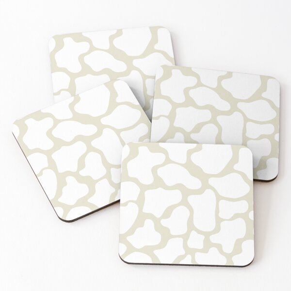 Item preview, Abstract dots, giraffe, cow spots, dalmatian, spotty pattern, natural and white designed and sold by iclipart.
