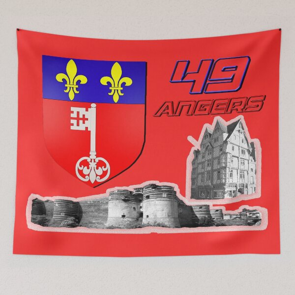 Item preview, Angers City of France designed and sold by CakTheo.
