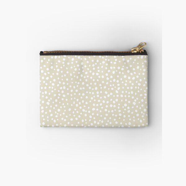 Item preview, Abstract dots, dalmatian, spotty pattern, white and natural designed and sold by iclipart.