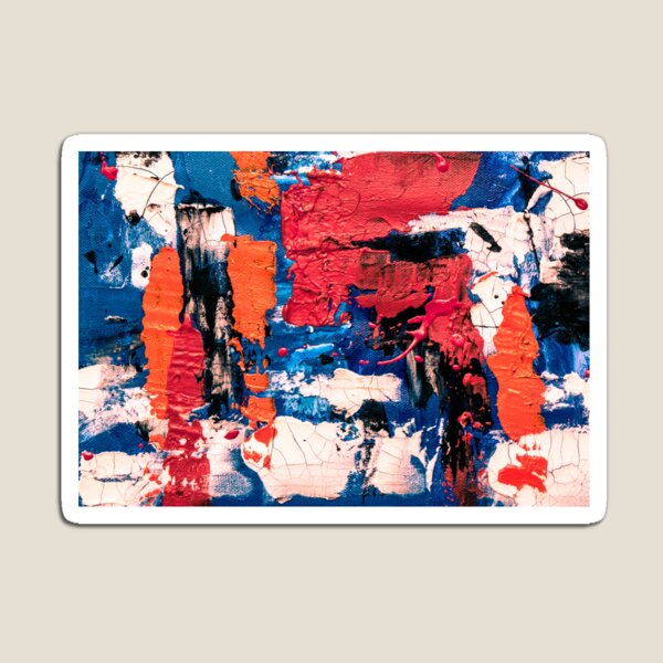 Photo of Abstract Painting Magnet