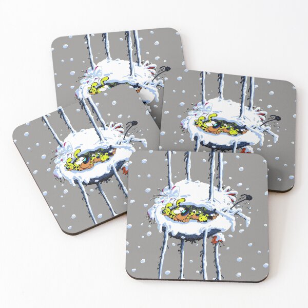 Item preview, Marsupilami nest in the winter / Grey designed and sold by Hubashop.