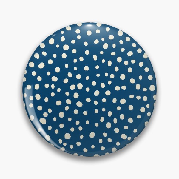 Item preview, Abstract dots, dalmatian, spotty pattern, dark blue and natural designed and sold by iclipart.