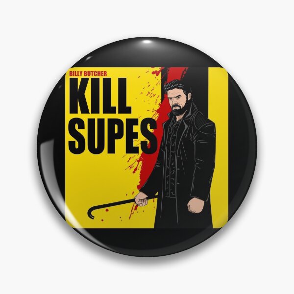 Item preview, Kill Supes designed and sold by PopVultureShop.