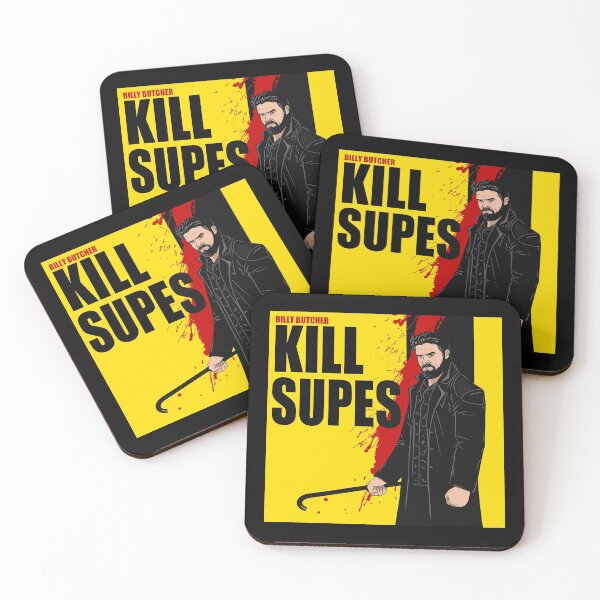 Item preview, Kill Supes designed and sold by PopVultureShop.