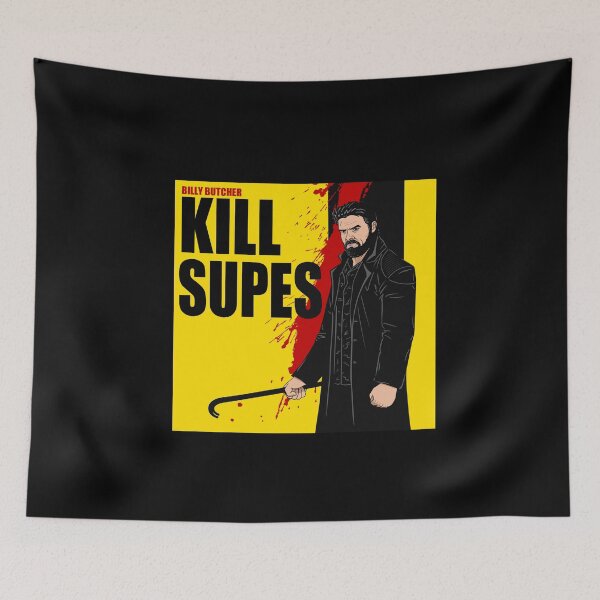 Item preview, Kill Supes designed and sold by PopVultureShop.