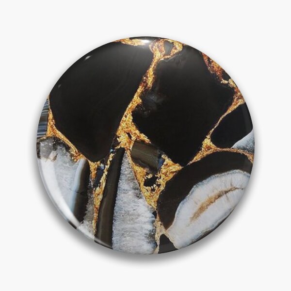Artikelvorschau, TEAL SCHWARZWEISS MARMOR MIT GOLDTEXTUR entworfen und verkauft von Joseph Narob.