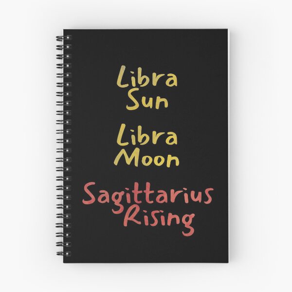 Item preview, Libra Sun Libra Moon Sagittarius Rising Text designed and sold by leomooncreates.