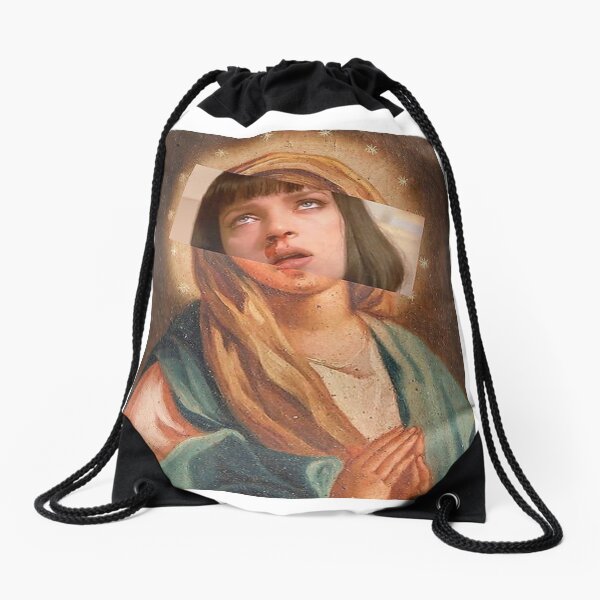 Virgin Mia Damn Pulp Fiction Mia Wallace Sac à cordon