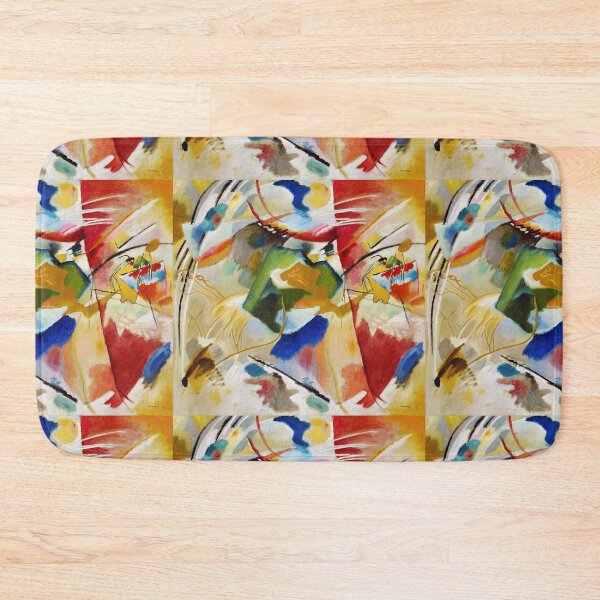 Item preview, Abstract Kandinsky  - Painting with Green Center designed and sold by SFTStudio.