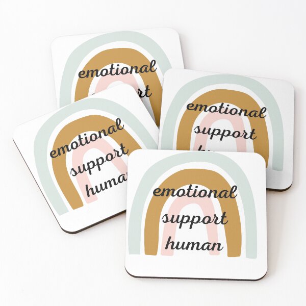 Item preview,  emotional support human designed and sold by Bubblegirl17.