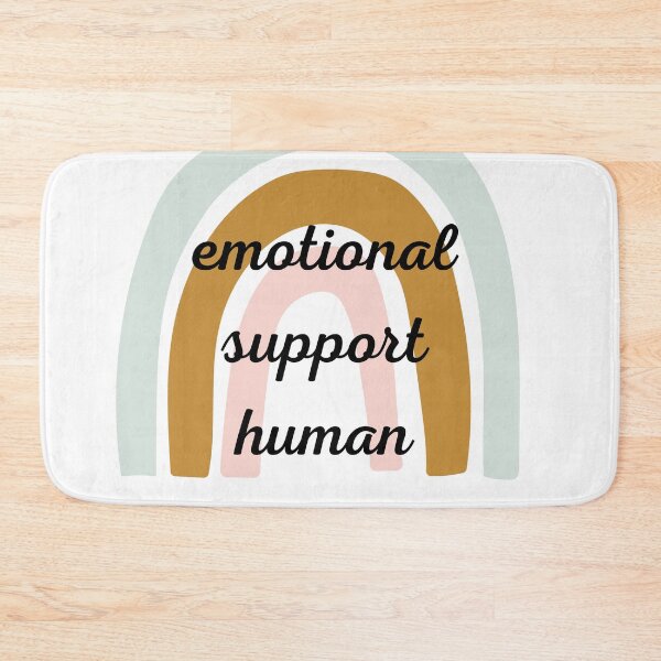 Item preview,  emotional support human designed and sold by Bubblegirl17.