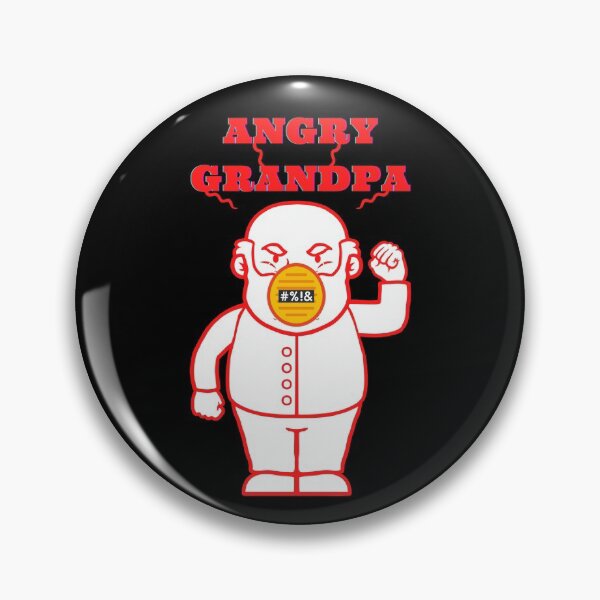 Item preview, ANGRY GRANDPA Funny Parody Design designed and sold by LevelUpMerch.