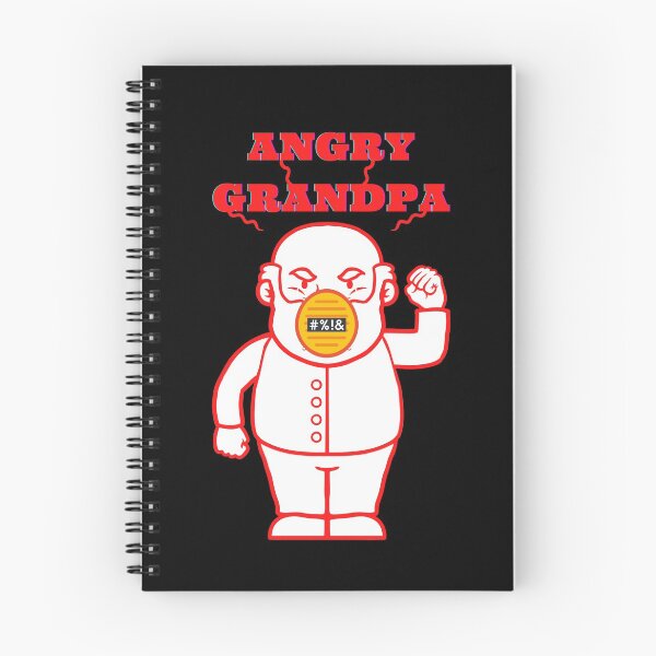 Item preview, ANGRY GRANDPA Funny Parody Design designed and sold by LevelUpMerch.