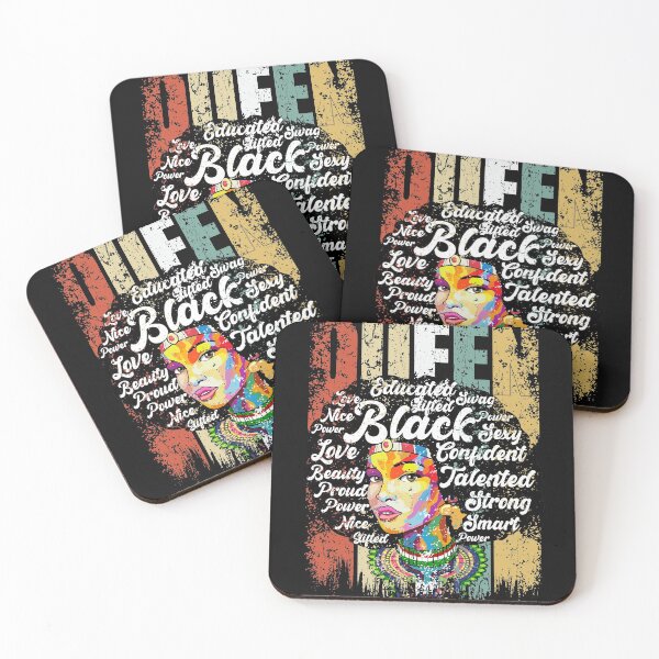 Item preview, Educated Black Queen Distressed Effect designed and sold by BoldNewLook.