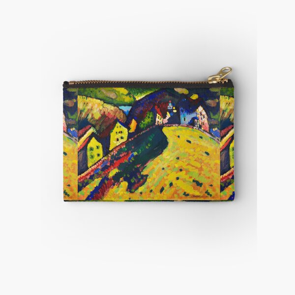 Item preview, Abstract Kandinsky Painting - Houses at Mernau designed and sold by SFTStudio.