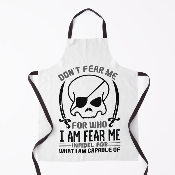 Item preview, Black Skeleton Skull Pirates Don't Fear Me designed and sold by teamph.