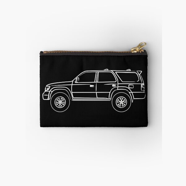 Artikelvorschau, 3. Generation 4Runner Hilux, Umriss in Surfweiß entworfen und verkauft von MandalaPics.