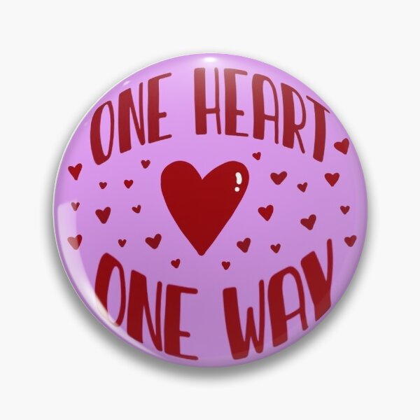 Item preview, one heart 1 way v2 designed and sold by maggie xx.