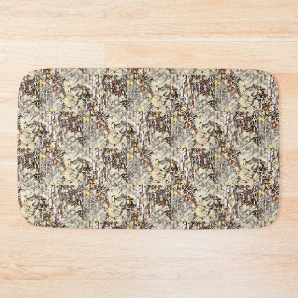 Item preview, Neutral Abstract Art Design Tiles designed and sold by Kenen.