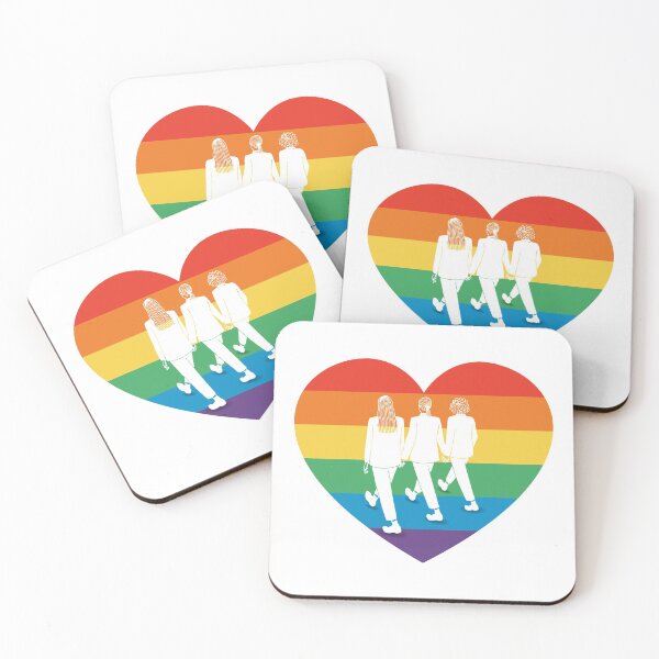 Artikelvorschau, Gay Heart Frauenmarsch entworfen und verkauft von Refuge Thread.