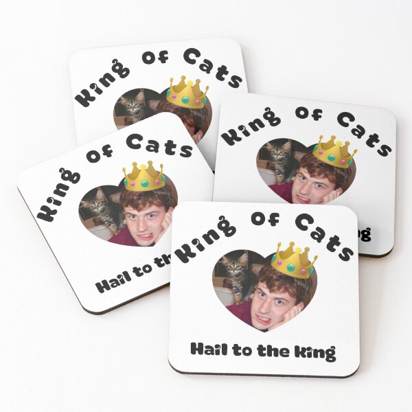 Item preview, King of cats designed and sold by The Mazzello Mafia (We are Joe Mazzello fans.).