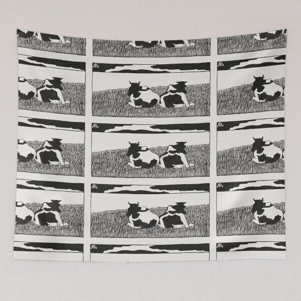 Item preview, Black and White Cows (Koeien) by de Mesquita designed and sold by SFTStudio.