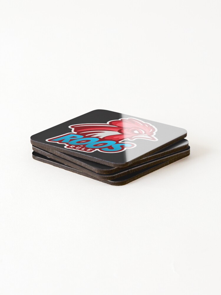 Thumbnail 4 of 5, Coasters (Set of 4), ROOS RULE designed and sold by CoopClothing.
