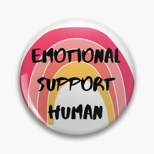 Item preview,   emotional support human designed and sold by Bubblegirl17.