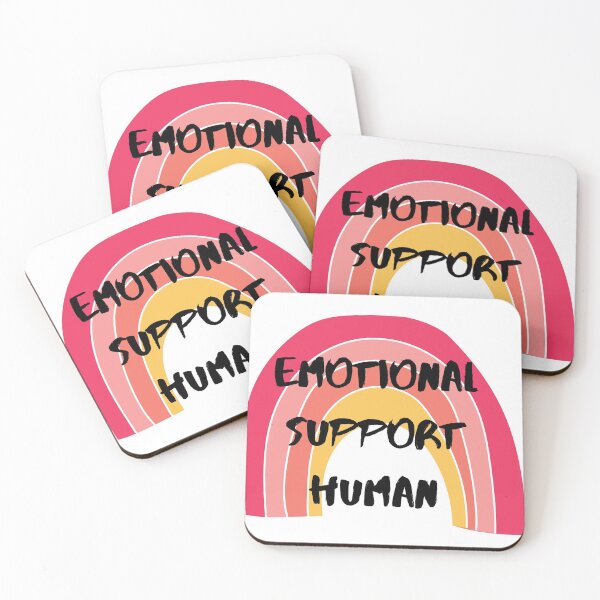Item preview,   emotional support human designed and sold by Bubblegirl17.
