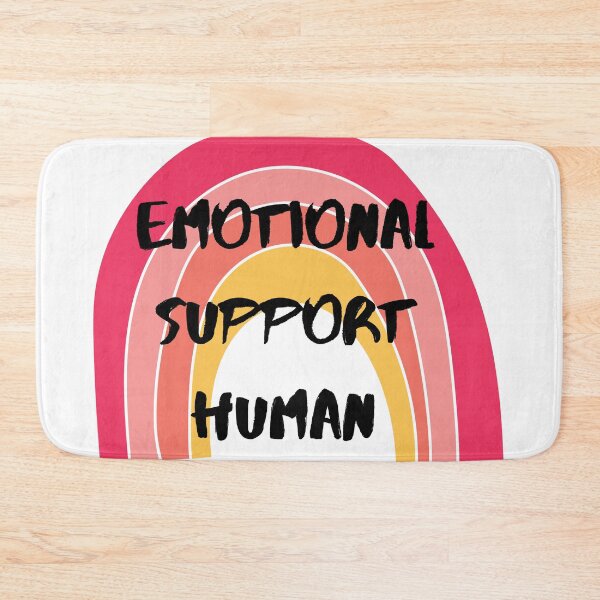 Item preview,   emotional support human designed and sold by Bubblegirl17.