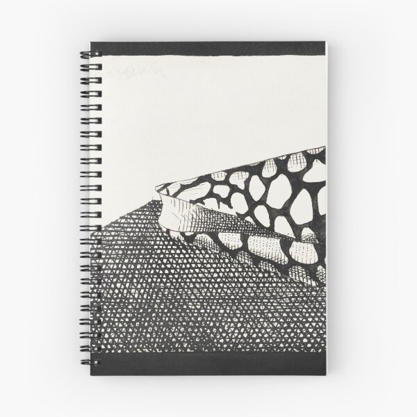 Item preview, Black and White Sea Shell (Schelp, naar links) designed and sold by SFTStudio.
