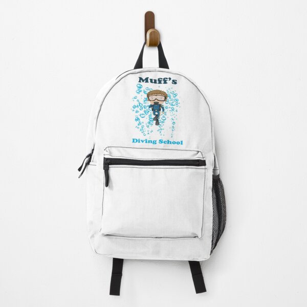 Item preview,  Muff's diving school tshirt:Funny,Cute designed and sold by Chaos Pixel Studio.