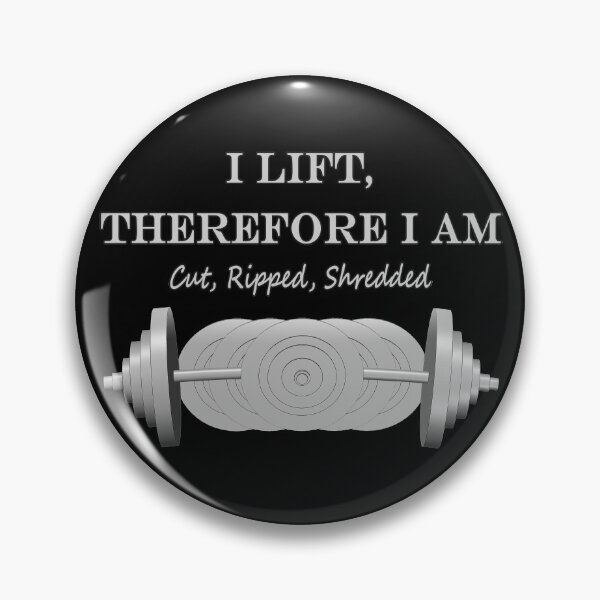 Item preview, I Lift Therefore I Am , Cut , Ripped, Shredded designed and sold by tlcgraphix.