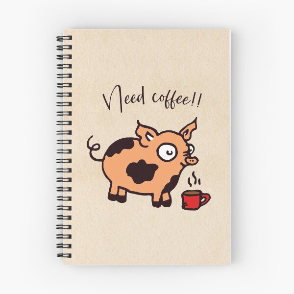 Item preview, Piglet needs coffe so do I designed and sold by oktondiallatok.