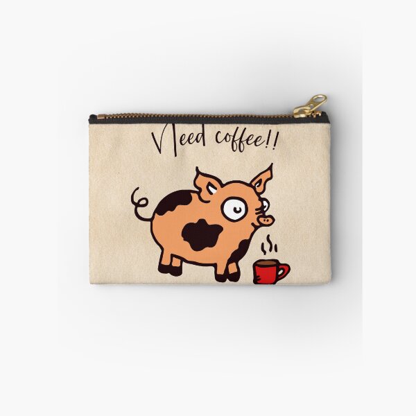 Item preview, Piglet needs coffe so do I designed and sold by oktondiallatok.