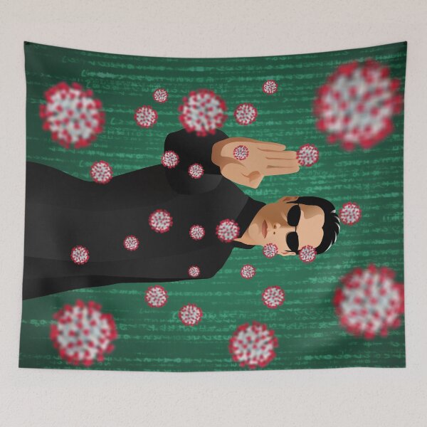 Item preview, Neo Stopping the COVID-19 Virus designed and sold by WJ Design.