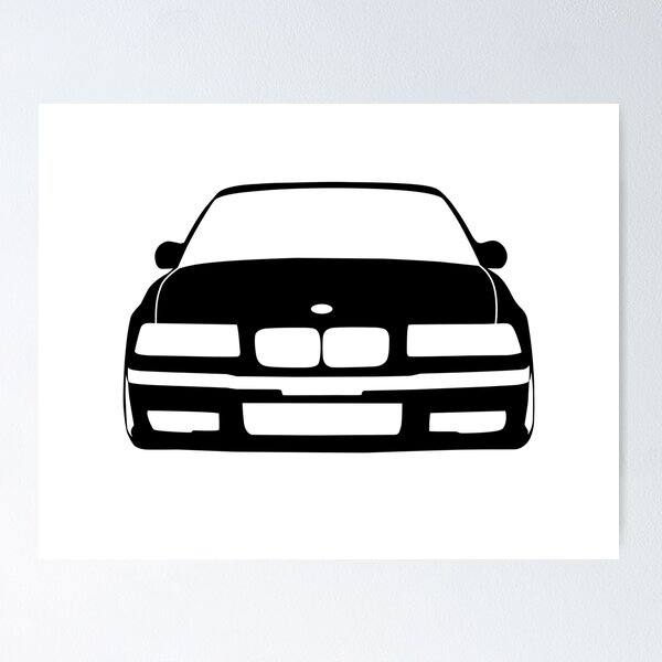 BMW 318I E36 JTCC CHAMPION POSTER