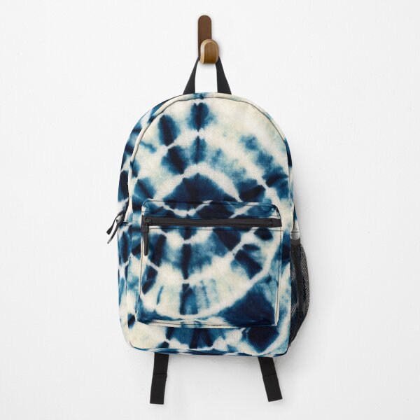 Item preview, Tie die - indigo, dark blue on white, diamonds. Traditional. designed and sold by JellyBeenzz.