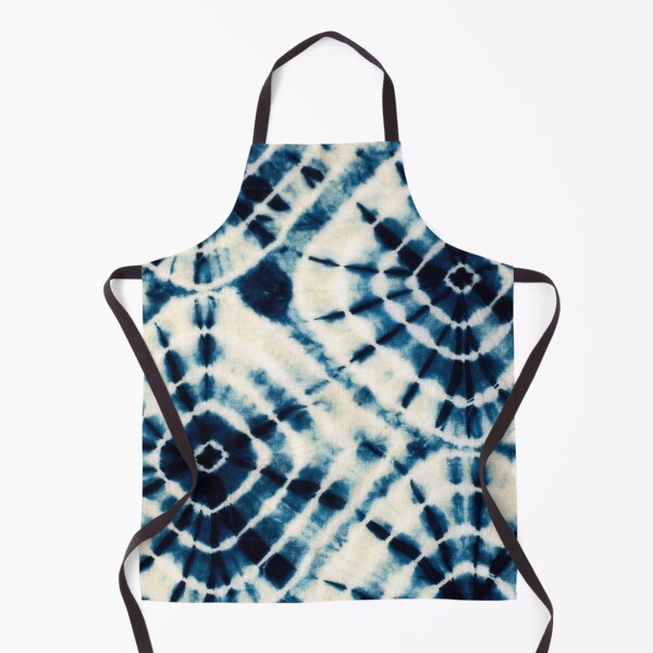 Item preview, Tie die - indigo, dark blue on white, diamonds. Traditional. designed and sold by JellyBeenzz.