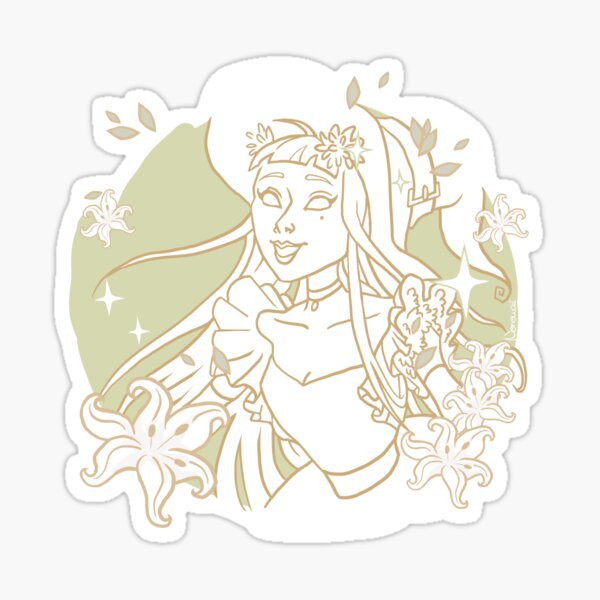 Sorcière Verte Sticker