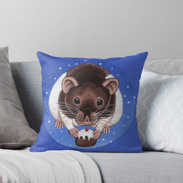 Item preview, Hooded Rat Christmas Pudding designed and sold by WolfySilver.