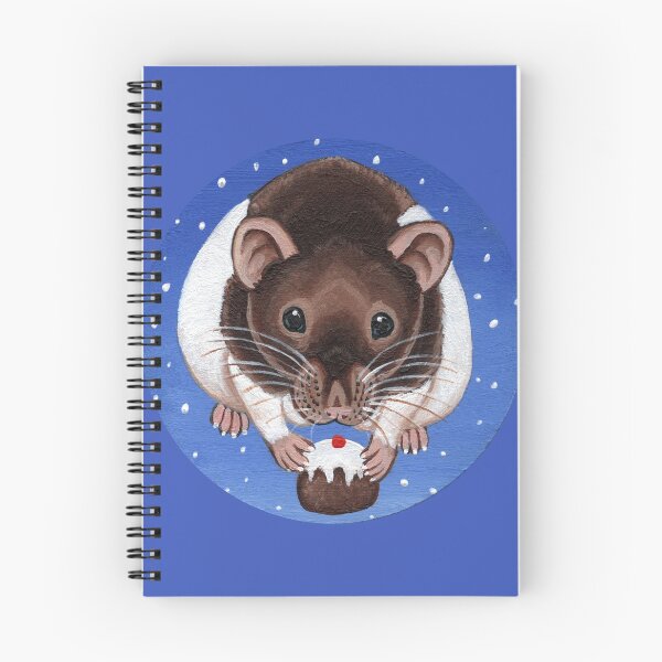Item preview, Hooded Rat Christmas Pudding designed and sold by WolfySilver.