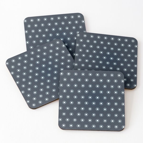 Item preview, Modern Navy Circles designed and sold by indepthdesigns.