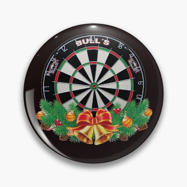 Item preview, Dart board with Christmas decorations designed and sold by MarcoSc11.