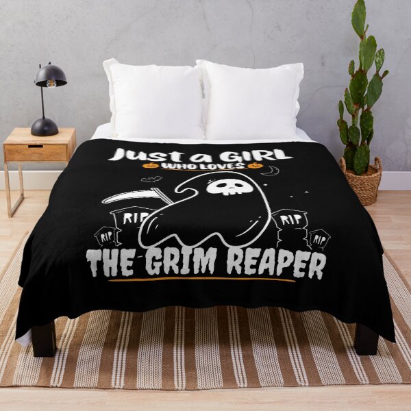 Item preview, just a girl who loves the grim reaper designed and sold by ashburylee.