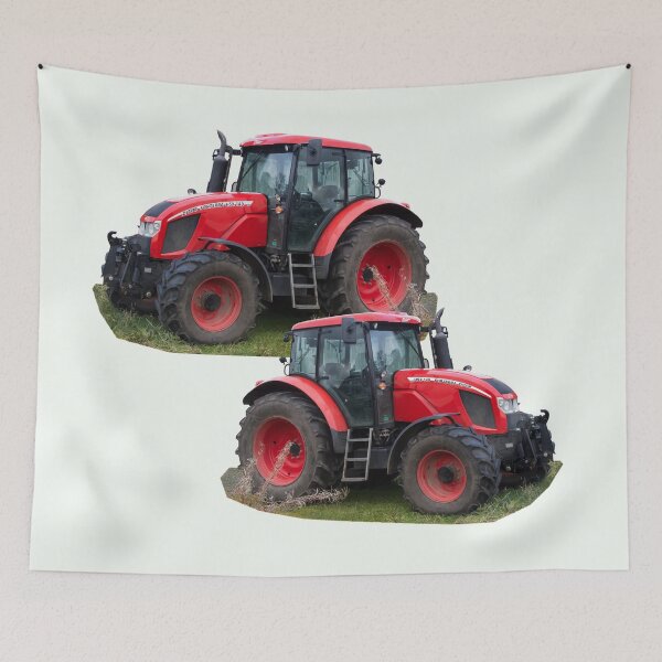 Item preview, Red tractor Zetor designed and sold by Millysuewood.