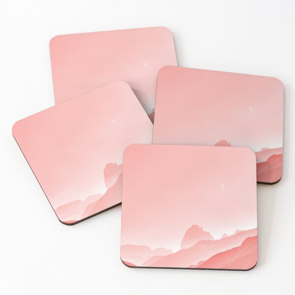 Item preview, Pinkish Mountains and sky designed and sold by Love2Adventure.